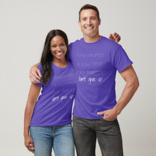 Perseverance Basic Dark T-Shirt