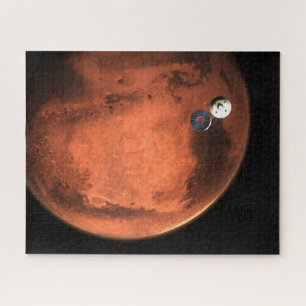 Perseverance Rover Casting Off Its Cruise Stage. Jigsaw Puzzle