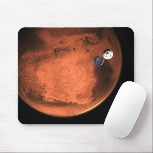 Perseverance Rover Casting Off Its Cruise Stage. Mouse Pad