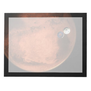 Perseverance Rover Casting Off Its Cruise Stage. Notepad