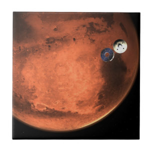 Perseverance Rover Casting Off Its Cruise Stage. Tile