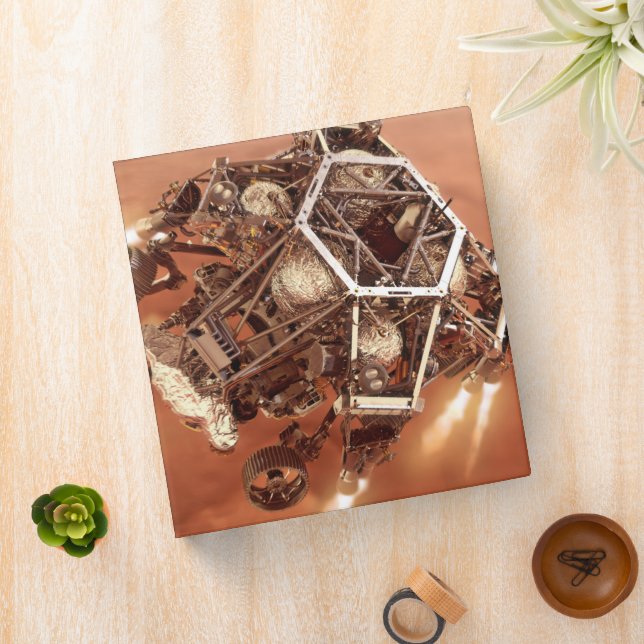 Perseverance Rover Firing Up Descent Stage Engines Binder (In Situ)