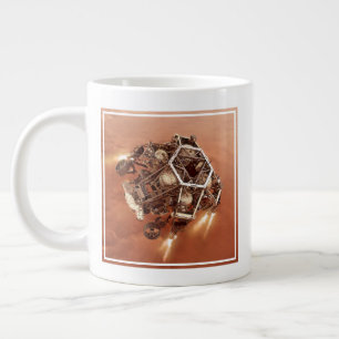 Perseverance Rover Firing Up Descent Stage Engines Large Coffee Mug