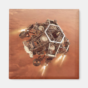 Perseverance Rover Firing Up Descent Stage Engines Magnet