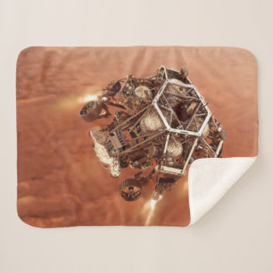 Perseverance Rover Firing Up Descent Stage Engines Sherpa Blanket