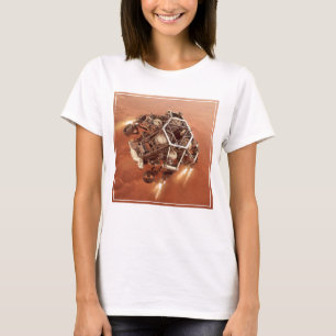 Perseverance Rover Firing Up Descent Stage Engines T-Shirt