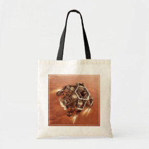 Perseverance Rover Firing Up Descent Stage Engines Tote Bag