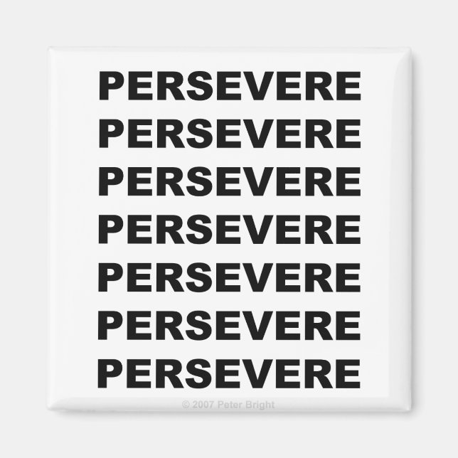 Persevere - Magnet (Front)