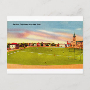 Pershing Field, Jersey City, New Jersey Postcard