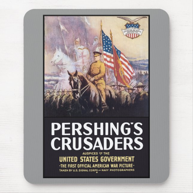 Pershing's Crusaders Mouse Pad (Front)