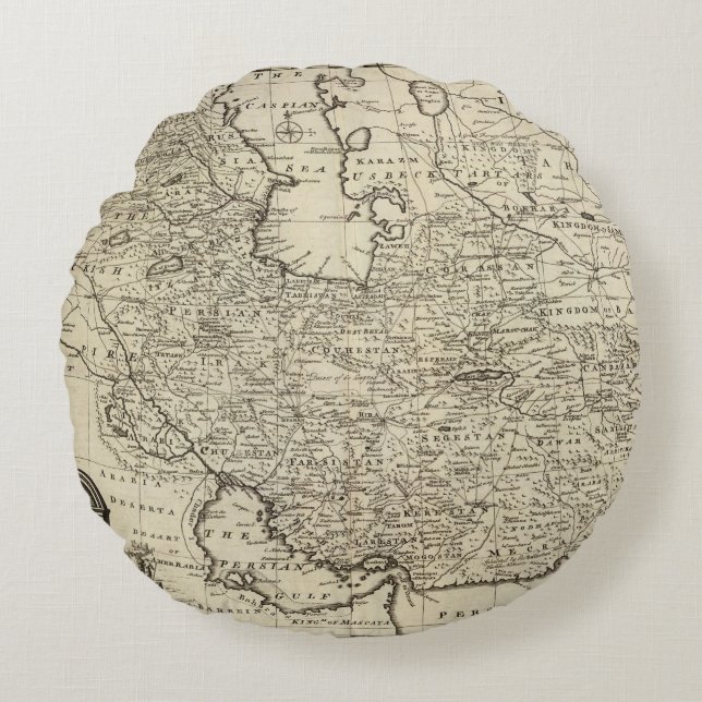 Persia 5 round pillow (Front)