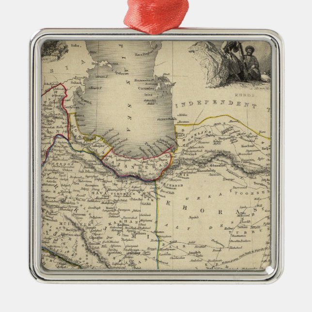 Persia 6 metal ornament (Front)