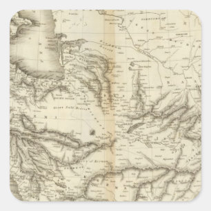 Persia 9 square sticker