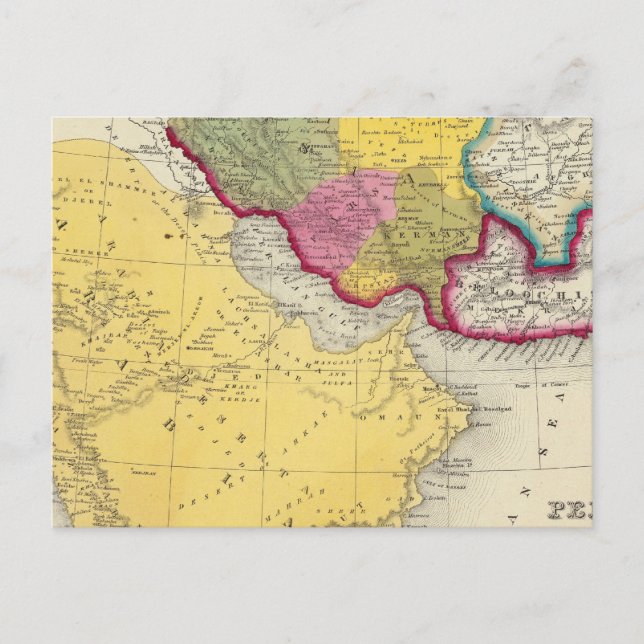 Persia Arabia 2 Postcard (Front)