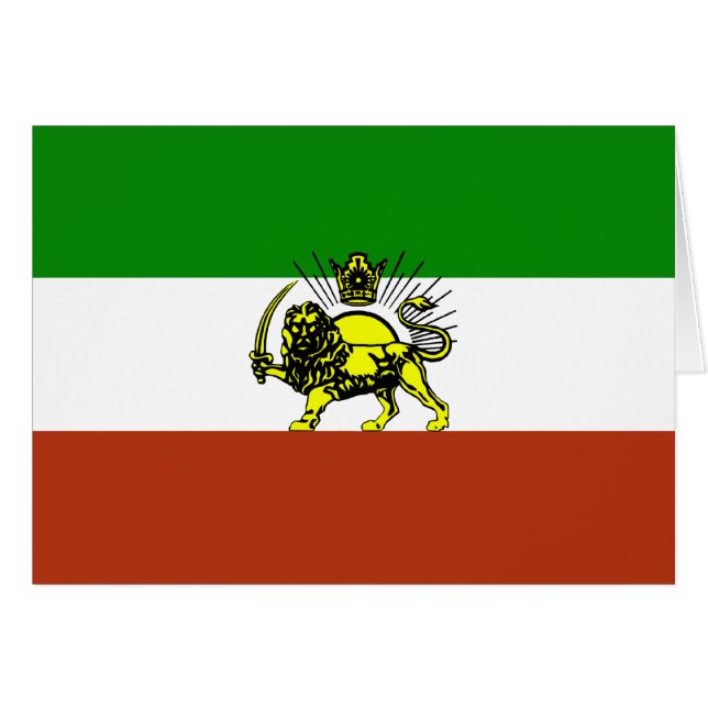 Persia Flag (Front Horizontal)
