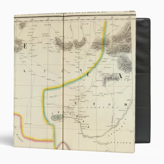 Persia, Kabul Asia 66 Binder (Front/Inside)