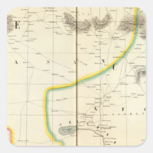 Persia, Kabul Asia 66 Square Sticker