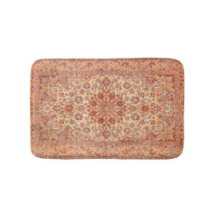 Persia Muted Cream Blush Tan  Bath Mat
