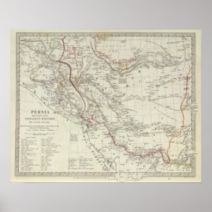 Persia, Ottoman Empire Poster