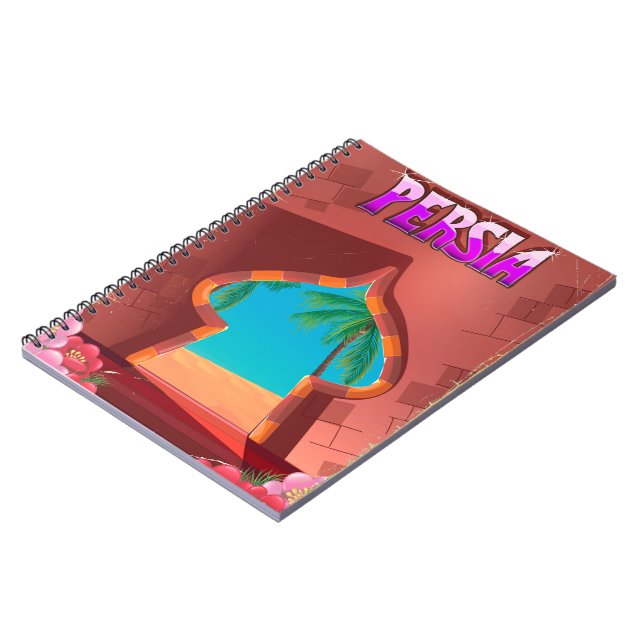 Persia Palace Notebook (Left Side)