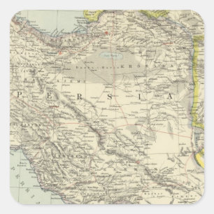 Persia Square Sticker