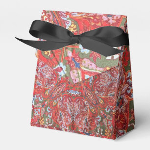 Persian and Turkish design fabric photo Favor Box