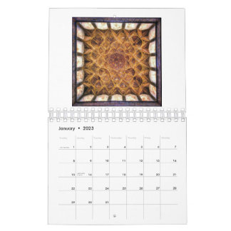 Persian Architecture Calendar