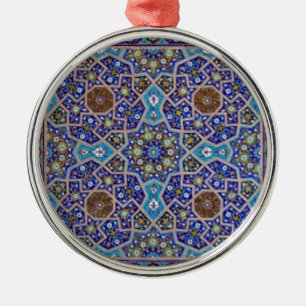 Persian art metal ornament