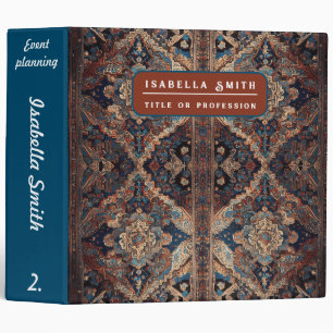 Persian Beautiful Old Pattern Modern Collection Binder