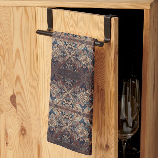 Persian Beautiful Old Pattern Modern Collection Kitchen Towel (Thirds Fold)