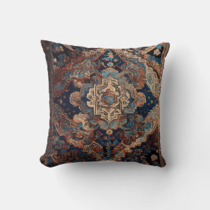 Persian Beautiful Old Pattern Modern Collection Throw Pillow