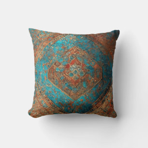 Persian Beautiful Old Pattern Popular Collection Throw Pillow