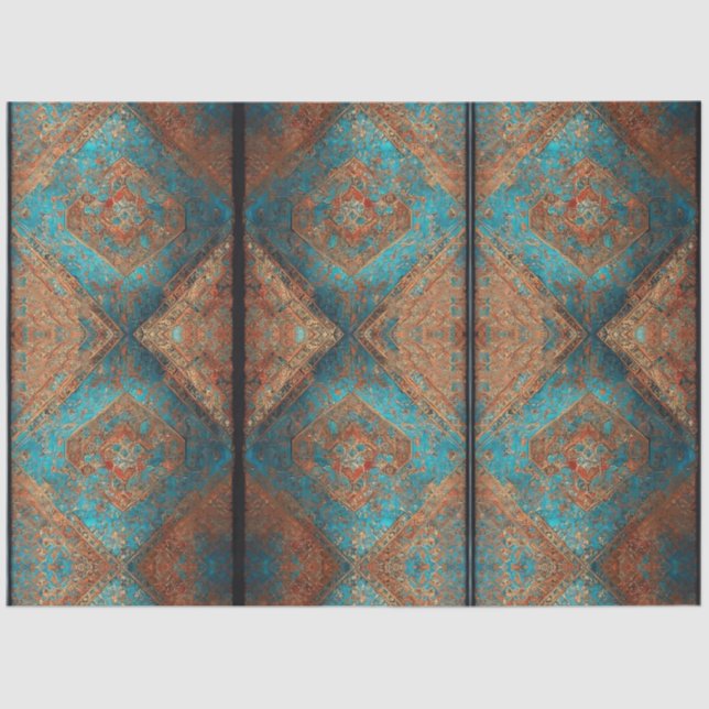 Persian Beautiful Old Pattern Popular Collection Tissue Paper (Front)