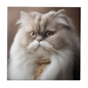 Persian Beauty Cat Tile