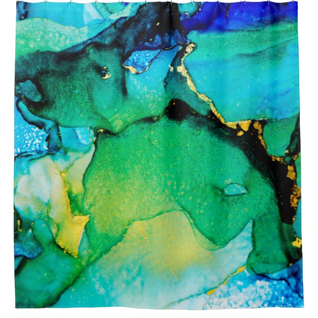 PERSIAN BLUE, chartreuse green. Very beautiful art (Front)