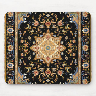 Persian Brown Carpet Mouse Pad