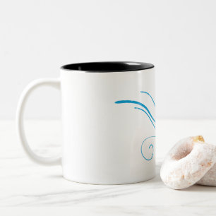 Persian Calligraphy (RUMI) Two-Tone Coffee Mug