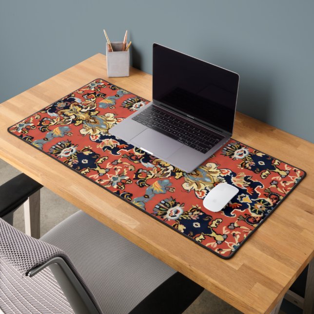 Persian Carpet Abstract Intricate Design Desk Mat (Office 2)