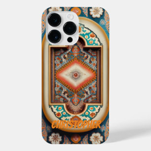 Persian carpet colourful iPhone 14 pro max case