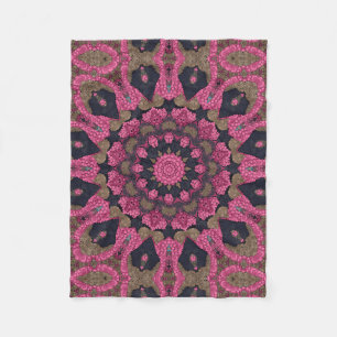 Persian carpet fleece blanket