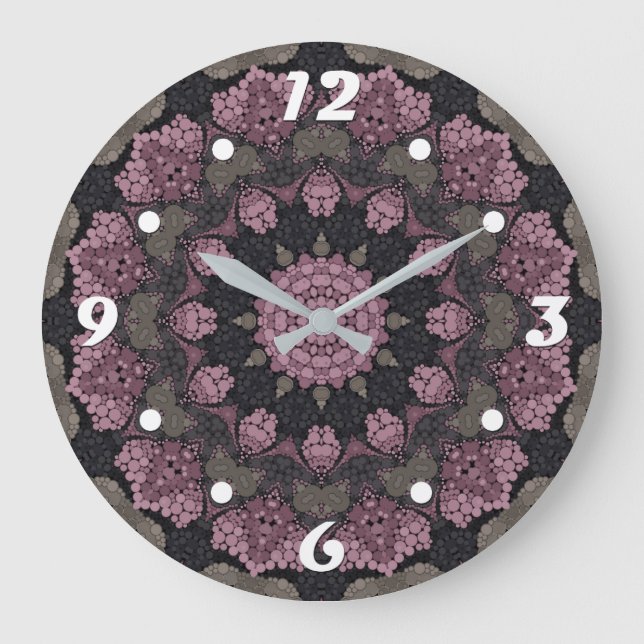 Persian carpet large clock (Front)
