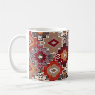 Persian carpet original design, tribal texture. Ea Coffee Mug