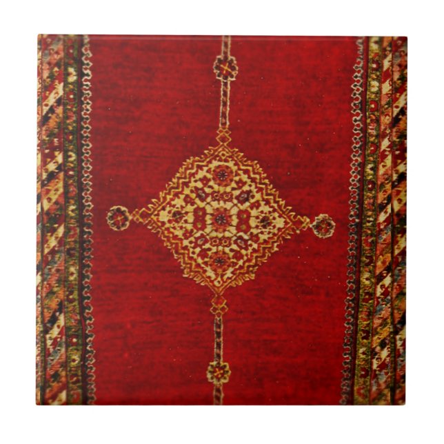 Persian carpet pattern tile (Front)
