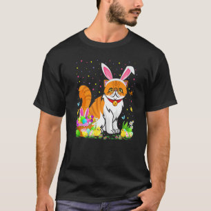 Persian Cat Easter Egg Hunting Persian Cat Easter  T-Shirt