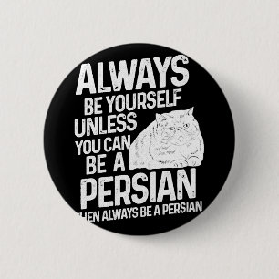 Persian Cat gift 2 Inch Round Button
