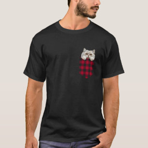 Persian Cat In Pocket Peeking Kitten Lover Mom Dad T-Shirt