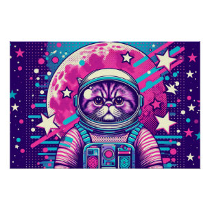 PERSIAN CAT-LOST IN SPACE 2 POSTER
