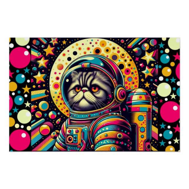 PERSIAN CAT-LOST IN SPACE 8 POSTER (Front)