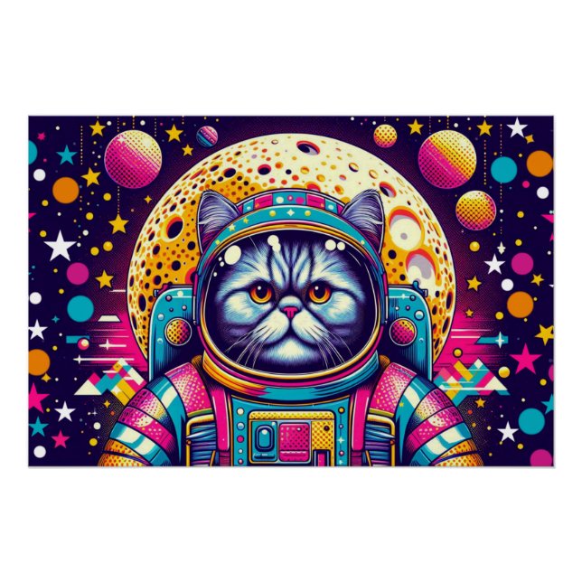PERSIAN CAT-LOST IN SPACE POSTER (Front)