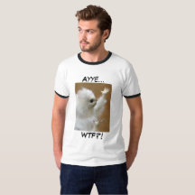 Persian cat meme Ayye WTF shirt